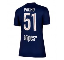 Paris Saint-Germain Willian Pacho #51 Koszulka Podstawowa damskie 2025-26 Krótki Rękaw